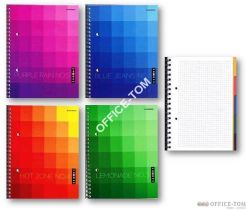 Kołozeszyt TOP 2000 SHADES A4 100k 70g kratka