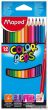 Kredki trójkątne Colorpeps 12 szt - 2