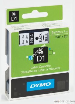 Taśma 9mm/7m czarny /biała 40913 DYMO S0720680