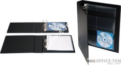 Segregator multimedialny BANTEX na 40/60 CD/DVD 4ringowy