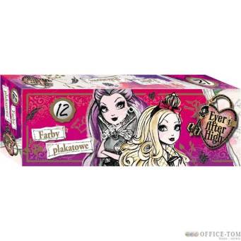 Farby plakatowe 12 kol. 20ml EVER AFTER HIGH St.Majewski