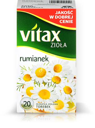 Herbata VITAX RUMIANEK 20t *1,5g ziołowa bez zawieszki