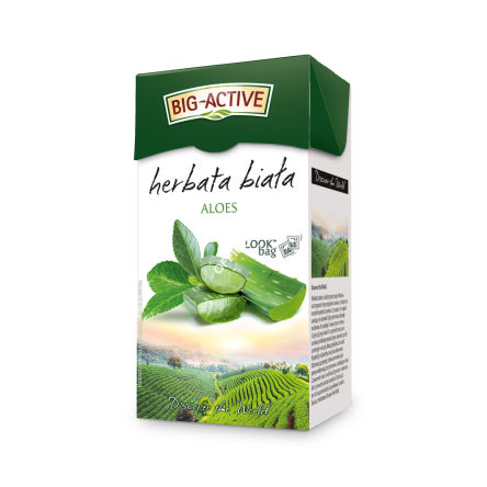 BIG-ACTIVE - HERBATA BIAŁA Z ALOESEM 30G