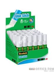 Klej biurowy Scotch® \"Office\", biały, w sztyfcie, w display\'u, 8g 6208D