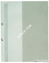 Skoroszyt oczkowy 1/2 A4 300 g/m2, opakowanie 50 szt.