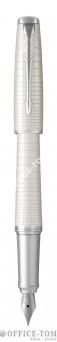 Pióro wieczne (F) urban premium pearl metal ct 1931609 Parker