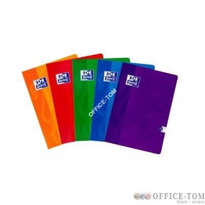 Brulion A5 60K krata  laminowany Oxford Street