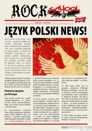 Brulion w twardej oprawie A5, 80k., linia, język polski  Unipap