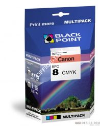 BLACK POINT Wkład do CANON CLI-8CMYK MULTIPACK (CMYK) ml