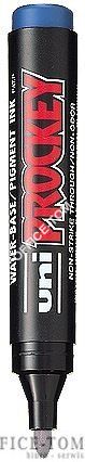 Marker permanentny UNI PM-122 Niebieski