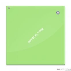 Tablica szklana magnetyczna 60x40cm jasna zieleń 2x3