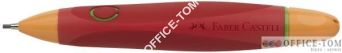 Ołówek 1.4 mm Czerwony przezroczysta obudowa FABER-CASTELL