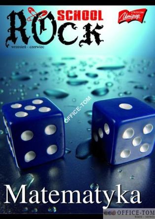 Zeszyt okładka laminowana A5, 60k., kratka, matematyka  Unipap