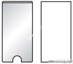 Samoprzylepne kieszenie na etykiety z arkuszem A4 3L 46x75 mm