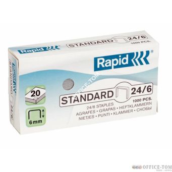 Zszywki RAPID Standard 24/6 1M