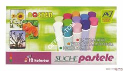 Kredki pastele suche 12kol.A7