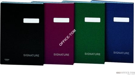 Teczka Donau do podpisu zielona