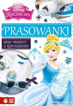 Książka Lubię projektować z Kopciuszkiem. Książka z prasowankami. Zielona Sowa