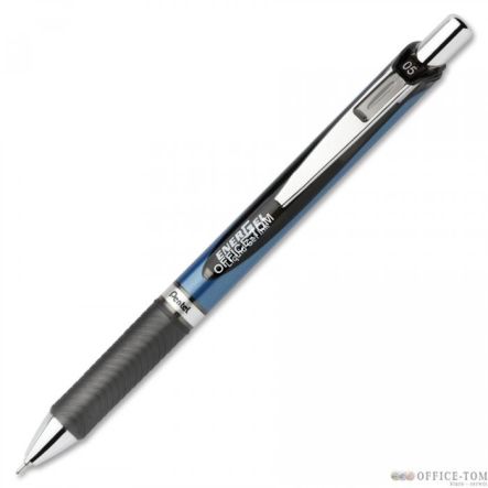 Cienkopis kulkowy PENTEL ENERGEL BLN75 czarny z płynnym tuszem żelowym