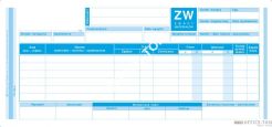 ZW Zwrot materiałów MICHALCZYK I PROKOP 1/3 A4 80 kartek