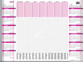 Kalendarz B5 standard PLUS czarny 114017008 Astra
