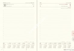 Kalendarz książkowy A4  L1 MAX - 27 brąz old TELEGRAPH