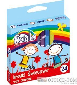 Kredki GRAND świecowe 24 kol.