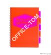 Project Book Neon A4 kratka Pomarańczowy PUKKA - 2