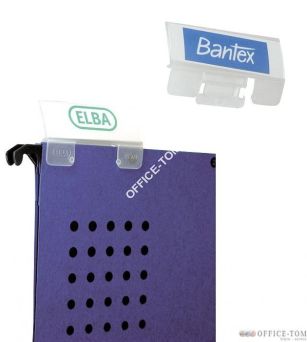 Szyldzik do teczki wiszącej(25szt.) 22x58 mm 100552070 ELBA