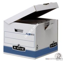 Pudło z uchylnym wiekiem FELLOWES R-KIVE 10szt. niebieskie