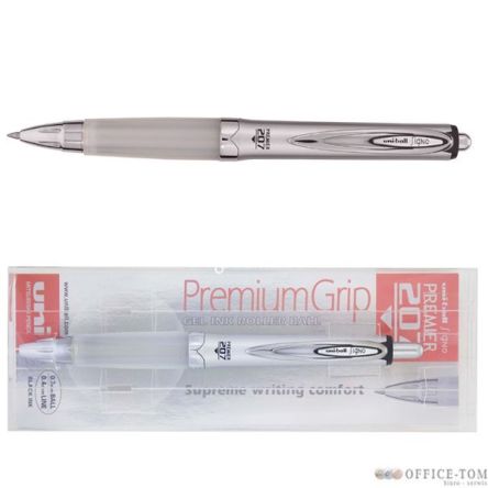 Pióro żelowe UNI UMN-207GG srebrna obudowa czarny