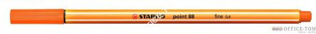 Cienkopis STABILO point 88 0,4mm pomarańczowy