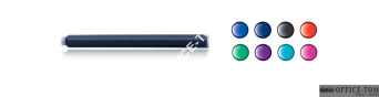Naboje PELIKAN długie GTP/5  zielone