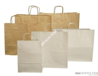 Torba ekologiczna ECOBAG 330x120x500 mm biała
