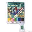 Kredki BAMBINO w oprawie drewnianej 12 kolorów + temperówka SPIDER-MAN MARVEL ST.MAJEWSKI - 2