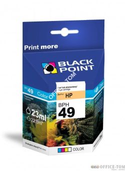 BLACK POINT Wkład do HP 49 / 51649AE Kolor 23ml