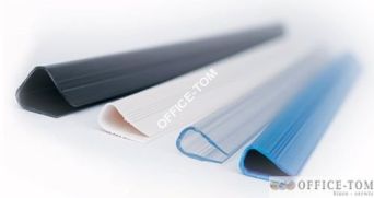 Listwa zaciskowa do oprawy dokumentów FELLOWES RELIDO 3-6 mm biała 50szt
