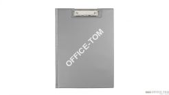 Teczka klip A4 siwa Biurfol