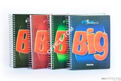 Kołonotanik BIG A5 160kartek, linia z przekładkami 4x40