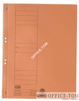 Skoroszyt z oczkiem MANI250 G A4 pomarańczowy Elba