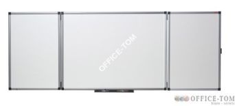 Tablice NOBO suchościeralne-magnetyczne typu TRYPTYK 150x120 cm (otwarta 300x120 mm)