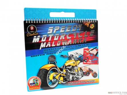 Malowanka 2624-02 szablon+naklejki