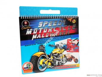 Malowanka 2624-02 szablon+naklejki