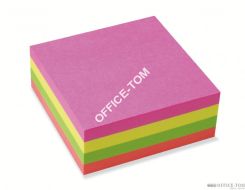 Bloczki samoprzylepne ESSELTE 75x75 Neon-Mix ilość kartekk