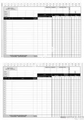 Karta kontowa materiałowa MICHALCZYK I PROKOP A5 20 kartek