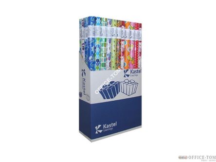Papier w rolce 2m x 0.7m KWIATY SET-5 @ 3623 ROSA