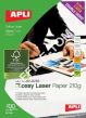 Papier Foto APLI A4 wysokokontrastowy dwustronny do laserówek 210g błyszczący (glossy)dwustronny - 2