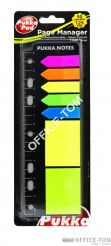 Zestaw zakładek indeksujących i karteczek samoprzylepnych Page Manager PUKKA