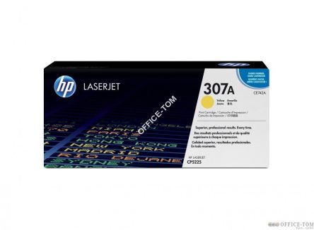 Toner HP CE742A Yellow 7300str