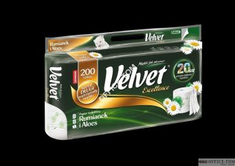 papier toaletowy VELVET EXCELLENCE (op 8szt) rumianek